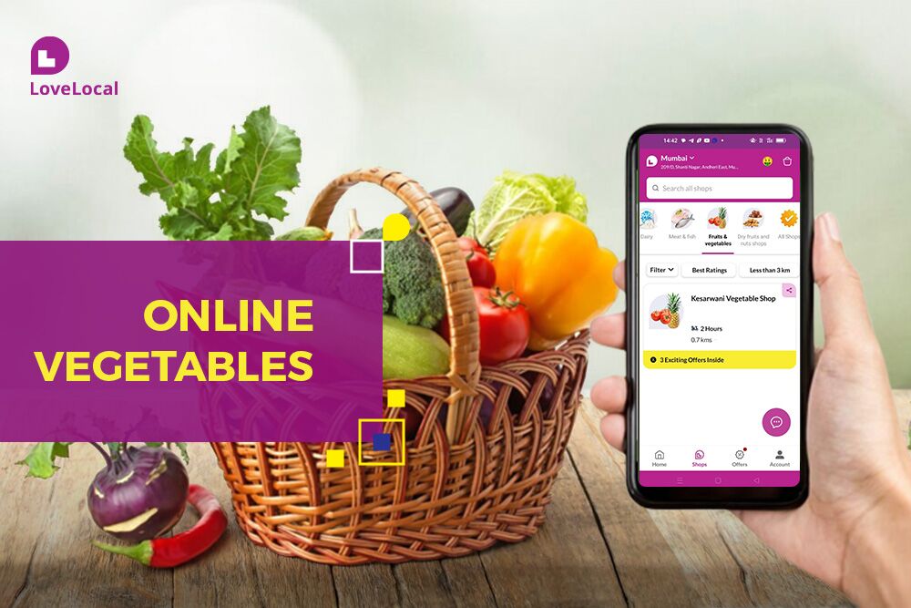 online vegetable shop | Local shops online | LoveLocal